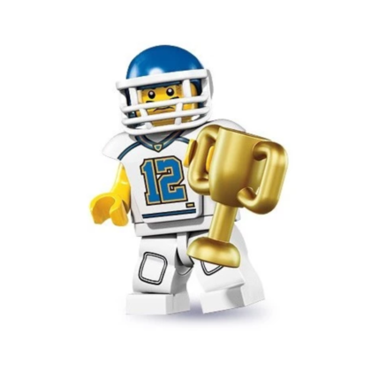 Lego 8833 American Football Player Minifigure