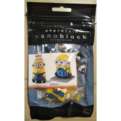 Nanoblock Universal Studio Japan Minions Dave Character