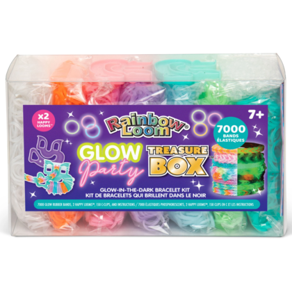 Rainbow Loom Treasure Box Glow