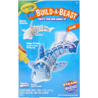 Crayola Build A Beast Create Your Own Animal Kit -Shark